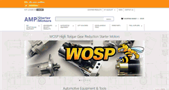 Desktop Screenshot of amp-starters.co.uk